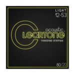 Струни для акустичної гітари  Cleartone Acoustic 80/20 Bronze Light (12-53) (7612) купити