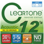 купить Струни для гітари Cleartone Acoustic 80/20 Bronze Light (12-53) (7612)