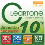купить Струни для гітари Cleartone Acoustic Phosphor Bronze Ultra Light (10-47) (7410)