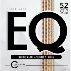Струни для акустичної гітари  Cleartone EQ Hybrid Metal Acoustic Custom Light (11-52) (7811) купити