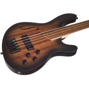 купити Бас-гітара Cort B4FL MHPZ (Open Pore Trans Black Burst)