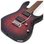 купити Електрогітара Cort X100 Open Pore Black Cherry Burst (X100 OPBB)