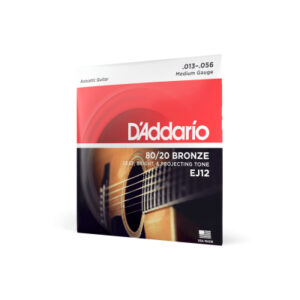 купити Струни для гітари D'Addario 80/20 Bronze Medium (13-56) (EJ12)