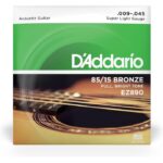 купити Струни для гітари D'Addario 85/15 Bronze Super Light (09-45) (EZ890)
