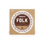купить Струни для гітари D'Addario Folk Nylon Ball End Silver Wound / Black Treble (EJ32)