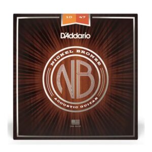 Струни для акустичної гітари  D'Addario Nickel Bronze Extra Light (10-47) (NB1047) купити