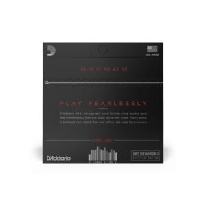 купити Струни для гітари D'Addario NYXL Light Top / Heavy Bottom (10-52) (NYXL1052)