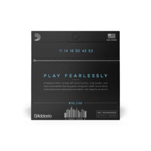 купити Струни для гітари D'Addario NYXL Medium Top / Heavy Bottom (11-52) (NYXL1152)