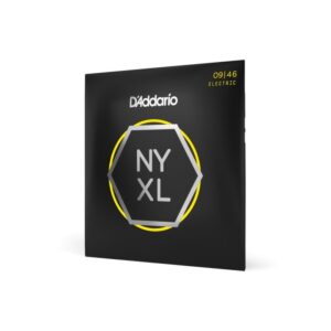 купити Струни для гітари D'Addario NYXL Super Light Top / Regular Bottom (09-46) (NYXL0946)