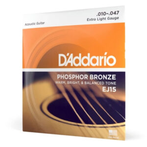 купити Струни для гітари D'Addario Phosphor Bronze Extra Light (10-47) (EJ15)