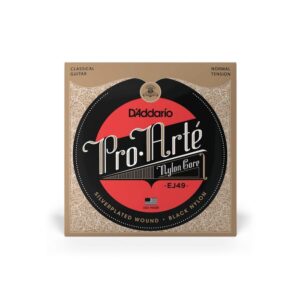 Струни для класичної гітари  D'Addario Pro-Arte Black Nylon Normal Tension (EJ49) купити