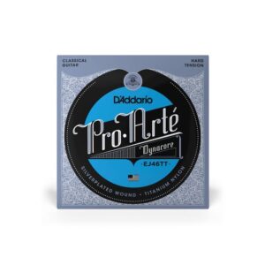 Струни для класичної гітари  D'Addario Pro-Arte Dynacore Titanium Nylon Hard Tension (EJ46TT) купити