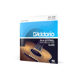 купити Струни для гітари D'Addario Silk & Steel Folk Regular Light (11-47) (EJ40)
