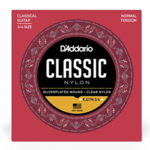Струни для класичної гітари  D'Addario Student Classics Normal Tension 3/4 (EJ27N 3/4) купити