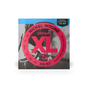 Струни для електрогітари  D'Addario XL Nickel Wound Baritone Medium (14-68) (EXL157) купити