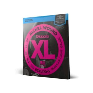 купити Струни для гітари D'Addario XL Nickel Wound Bass Regular Light 5-String (45-130) (EXL170-5)