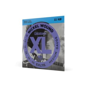 купити Струни для гітари D'Addario XL Nickel Wound Medium (11-49) (EXL115)