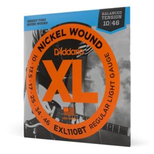 купити Струни для гітари D'Addario XL Nickel Wound Regular Light Balanced Tension (10-46) (EXL110BT)