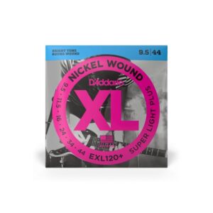 Струни для електрогітари  D'Addario XL Nickel Wound Super Light Plus (9.5-44) (EXL120+) купити