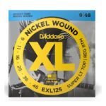Струни для електрогітари  D'Addario XL Nickel Wound Super Light Top / Regular Bottom (09-46) (EXL125) купити