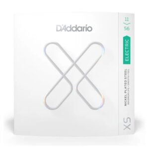 Струни для електрогітари  D'Addario XS Coated Electric Guitar Strings Medium Top / Extra Heavy Bottom (11-56) (XSE1156) купити