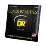 купити Струни для гітари DR Strings Black Beauties Acoustic - Extra Light (10-48) (BKA-10)