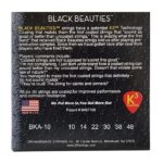 купить Струни для гітари DR Strings Black Beauties Acoustic - Extra Light (10-48) (BKA-10)