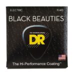 Струни для електрогітари  DR Strings Black Beauties Electric - Extra Heavy 7-String (11-60) (BKE7-11) купити