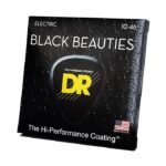 купити Струни для гітари DR Strings Black Beauties Electric - Medium (10-46) (BKE-10)