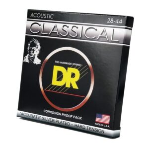 купити Струни для гітари DR Strings Classical Nylon Hard Tension (NSA)