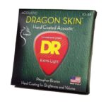 купити Струни для гітари DR Strings DRAGON SKIN Acoustic - Extra Light (10-48) (DSA-10)