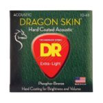 Струни для акустичної гітари  DR Strings DRAGON SKIN Acoustic - Extra Light (10-48) (DSA-10) купити