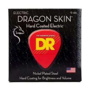 Струни для електрогітари  DR Strings DRAGON SKIN Electric - Light Heavy (9-46) (DSE-9/46) купити