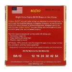 купить Струни для гітари DR Strings HI-BEAM Acoustic 80/20 Bronze - Light (12-54) (HA-12)