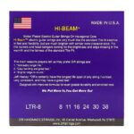 купить Струни для гітари DR Strings HI-BEAM Electric - Light Light (08-38) (LLTR-8)