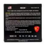 купить Струни для гітари DR Strings NEON Green Electric - Medium (10-46) (NGE-10)