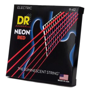 купити Струни для гітари DR Strings NEON Red Electric - Light (09-42) (NRE-9)