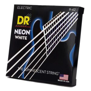 купити Струни для гітари DR Strings NEON White Electric - Light (09-42) (NWE-9)