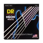 Струни для електрогітари  DR Strings NEON White Electric - Light (09-42) (NWE-9) купити