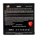 купить Струни для гітари DR Strings NEON White Electric - Light (09-42) (NWE-9)