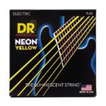 Струни для електрогітари  DR Strings NEON Yellow Electric - Light (09-42) (NYE-9) купити