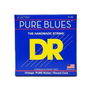 Струни для електрогітари  DR Strings PURE BLUES Electric Guitar Strings - Light to Medium (09-46) (PHR-9/46) купити