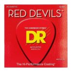 Струни для акустичної гітари  DR Strings RED DEVILS Acoustic - Light (12-54) (RDA-12) купити