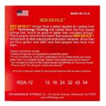 купить Струни для гітари DR Strings RED DEVILS Acoustic - Light (12-54) (RDA-12)