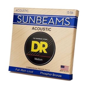 купити Струни для гітари DR Strings SUNBEAM Acoustic Phosphor Bronze - Medium (13-56) (RCA-13)
