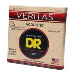 купити Струни для гітари DR Strings VERITAS Coated Core Acoustic Guitar Strings - Light (12-54) (VTA-12)