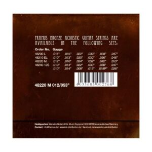 купити Струни для гітари Framus Bronze Medium (12-53) (48220 M)