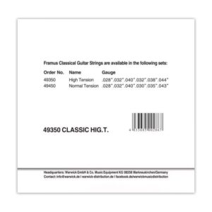 купити Струни для гітари Framus Classic Guitar High Tension (49350)