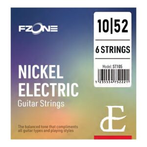 Струни для акустичної гітари  Fzone Electric Nickel (10-52) (ST105) купити