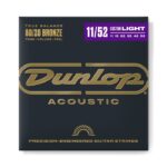 Струни для акустичної гітари  Jim Dunlop 80/20 Bronze Acoustic Guitar Strings (11-52) (DAB1152) купити